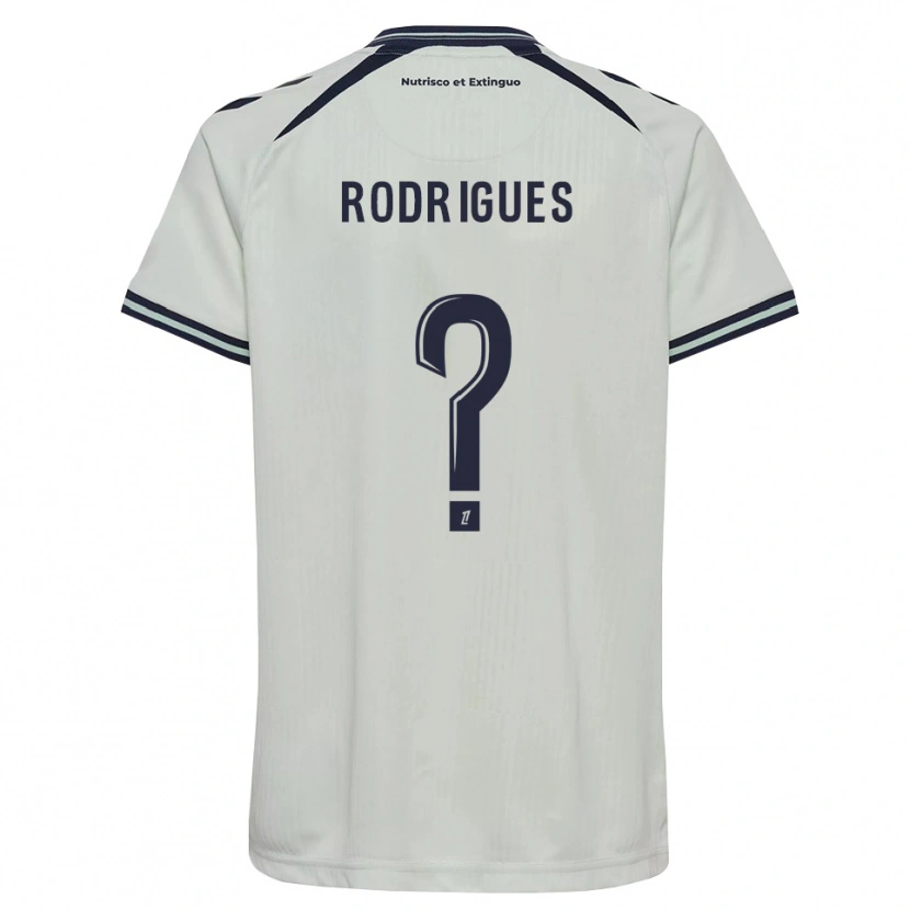 Danxen Heren Fabio Rodrigues #0 Middernachtblauw Wit Uitshirt Uittenue 2026/27 T-Shirt België