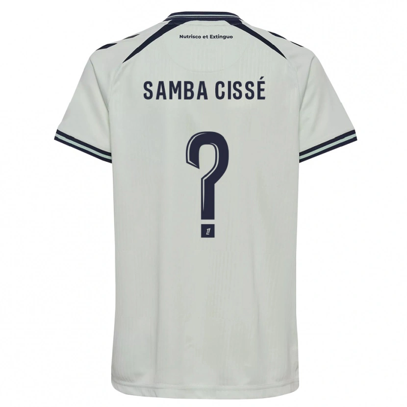 Danxen Heren Papa Samba Cissé #0 Middernachtblauw Wit Uitshirt Uittenue 2026/27 T-Shirt België