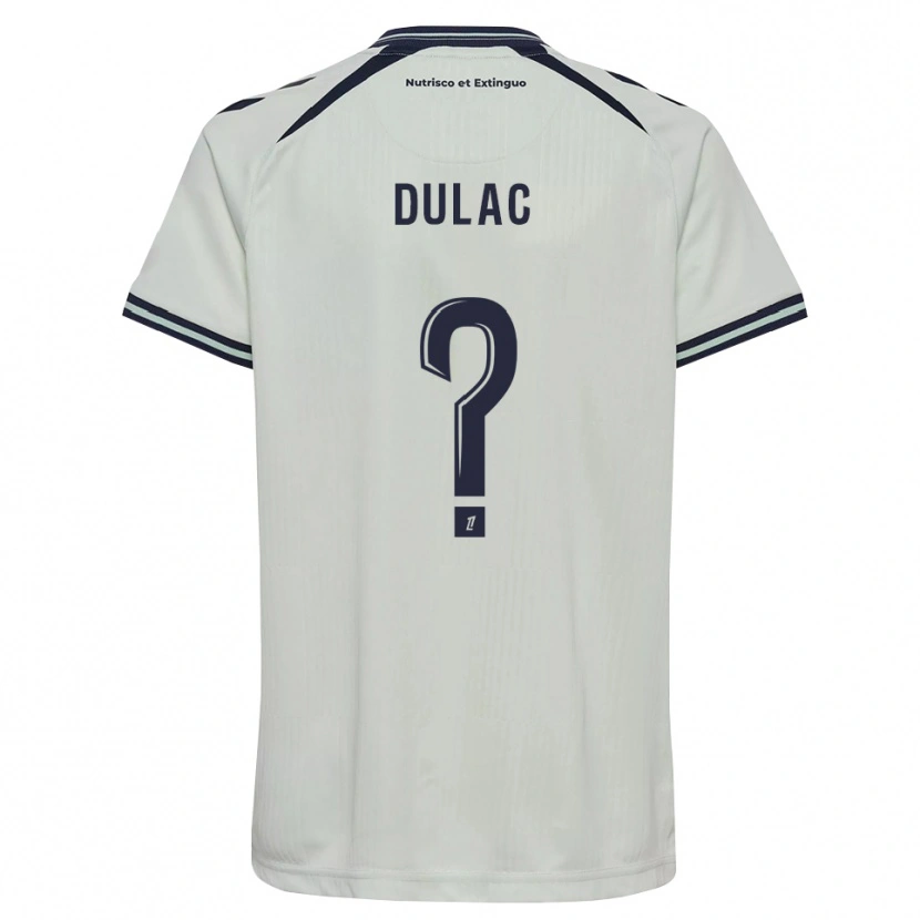 Danxen Heren Bilal Dulac #0 Middernachtblauw Wit Uitshirt Uittenue 2026/27 T-Shirt België