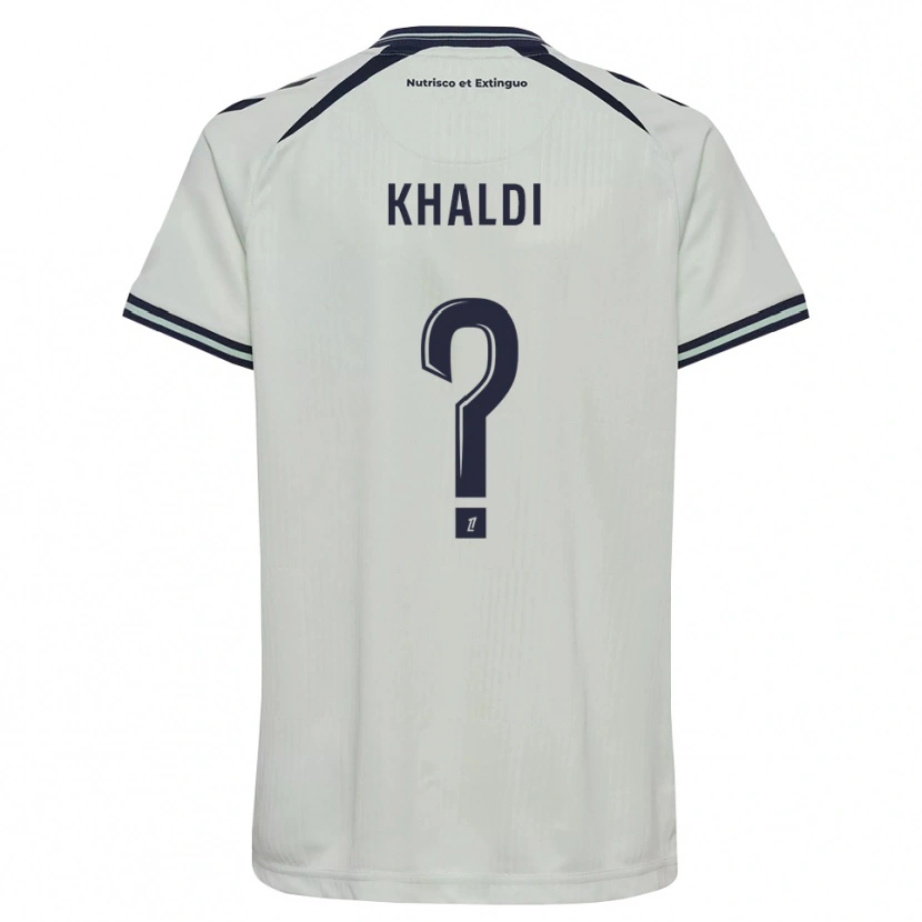 Danxen Heren Alim Khaldi #0 Middernachtblauw Wit Uitshirt Uittenue 2026/27 T-Shirt België