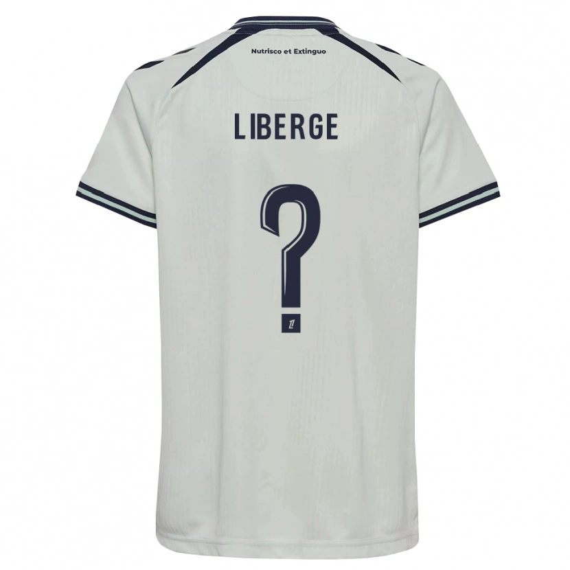 Danxen Heren Aïssatou Liberge #0 Middernachtblauw Wit Uitshirt Uittenue 2026/27 T-Shirt België