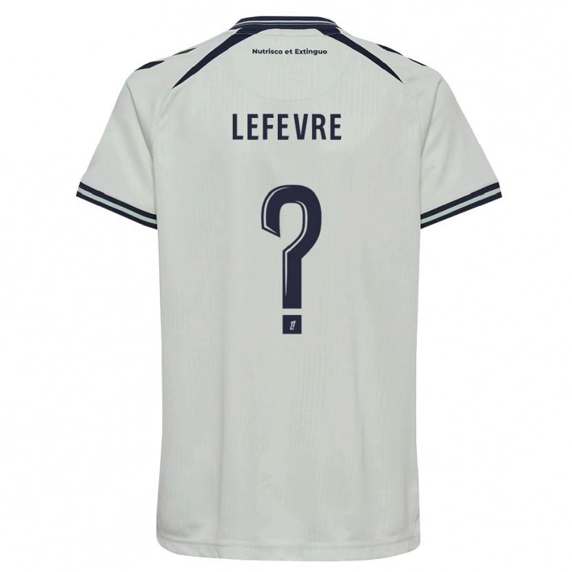 Danxen Heren Emmy Lefevre #0 Middernachtblauw Wit Uitshirt Uittenue 2026/27 T-Shirt België