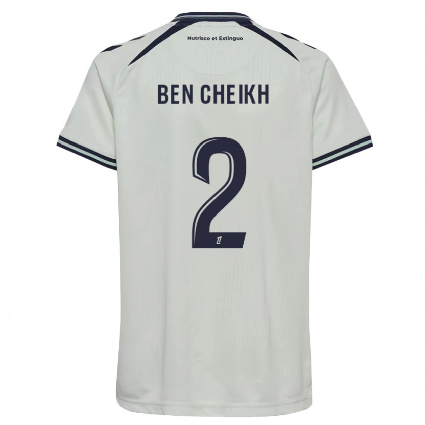 Danxen Heren Ayman Ben Cheikh #2 Middernachtblauw Wit Uitshirt Uittenue 2026/27 T-Shirt België