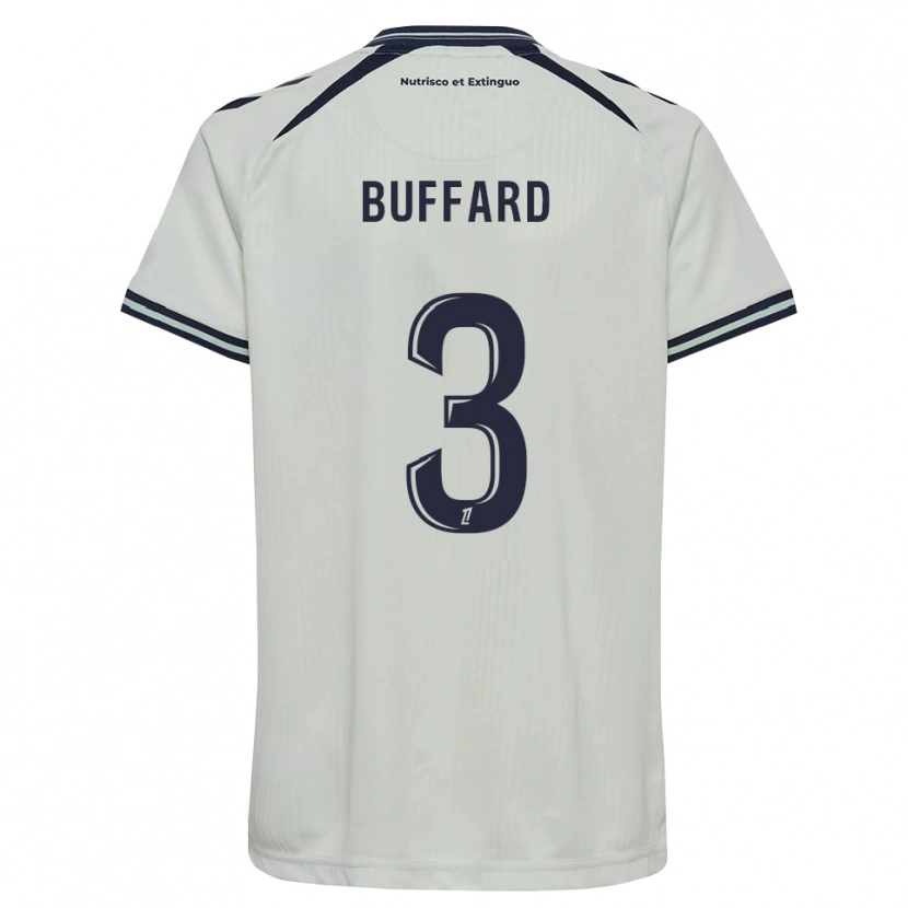 Danxen Heren Matthieu Buffard #3 Middernachtblauw Wit Uitshirt Uittenue 2026/27 T-Shirt België