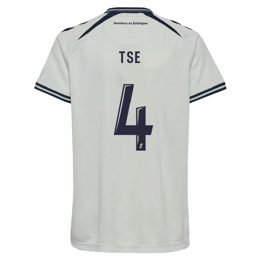 Danxen Heren Élisabeth Tsé #4 Middernachtblauw Wit Uitshirt Uittenue 2026/27 T-Shirt België