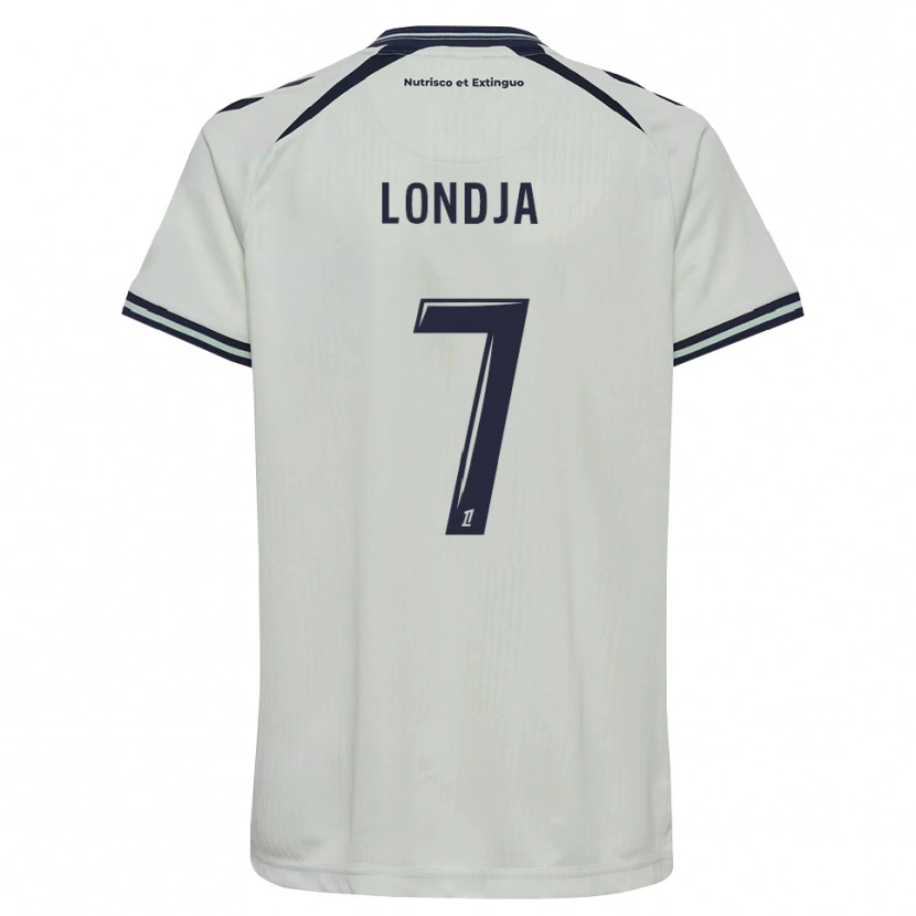Danxen Heren Ruben Londja #7 Middernachtblauw Wit Uitshirt Uittenue 2026/27 T-Shirt België