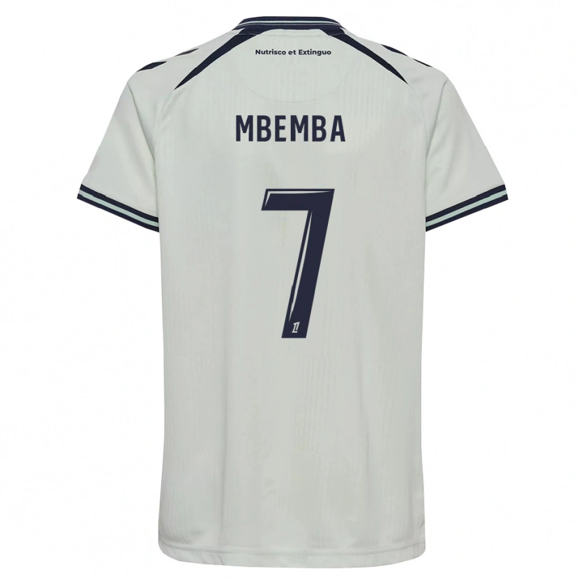 Danxen Heren Abdallah Mbemba #7 Middernachtblauw Wit Uitshirt Uittenue 2026/27 T-Shirt België