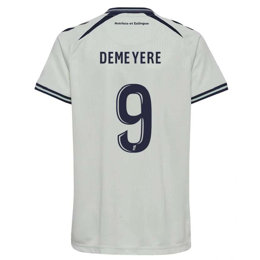 Danxen Heren Silke Demeyere #9 Middernachtblauw Wit Uitshirt Uittenue 2026/27 T-Shirt België