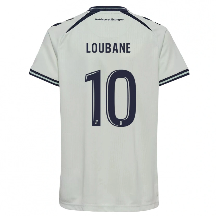 Danxen Heren Yassine Loubane #10 Middernachtblauw Wit Uitshirt Uittenue 2026/27 T-Shirt België