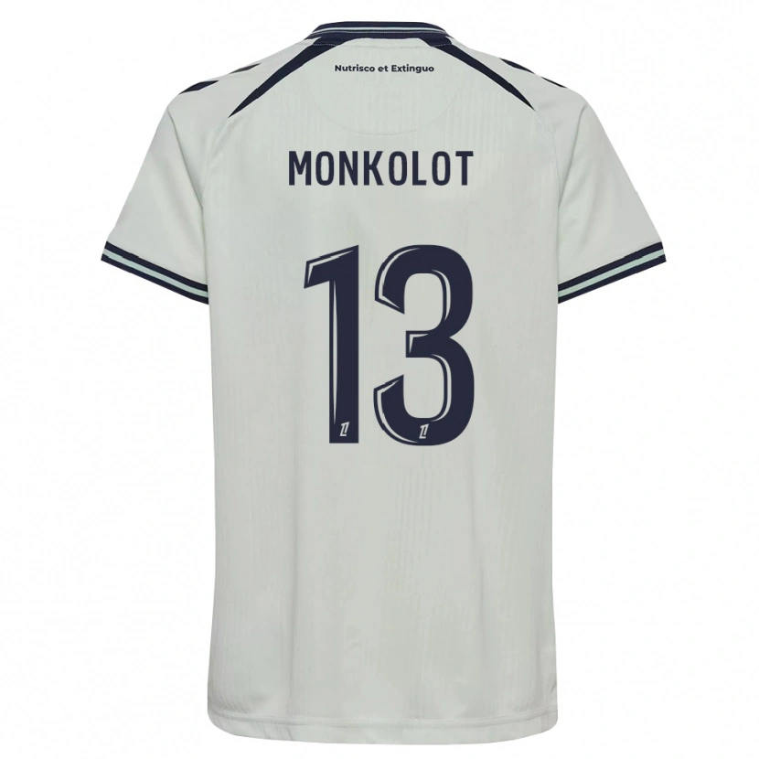 Danxen Heren Yanis Monkolot #13 Middernachtblauw Wit Uitshirt Uittenue 2026/27 T-Shirt België