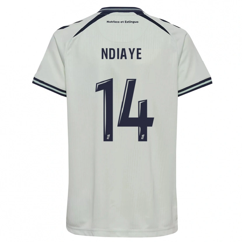 Danxen Heren Rassoul Ndiaye #14 Middernachtblauw Wit Uitshirt Uittenue 2026/27 T-Shirt België