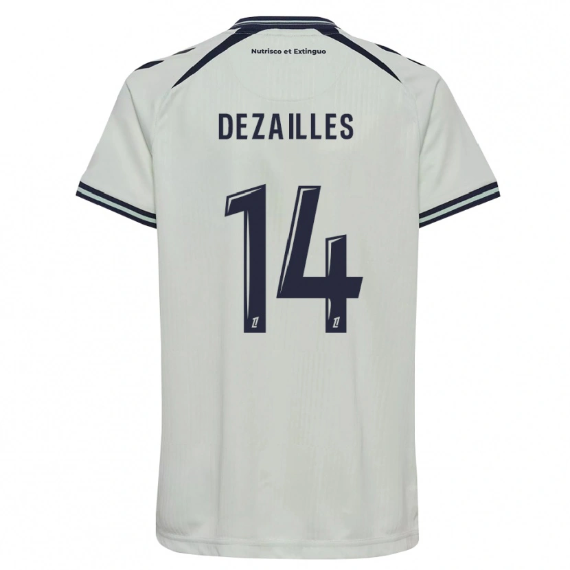 Danxen Heren Arsène Dezailles #14 Middernachtblauw Wit Uitshirt Uittenue 2026/27 T-Shirt België