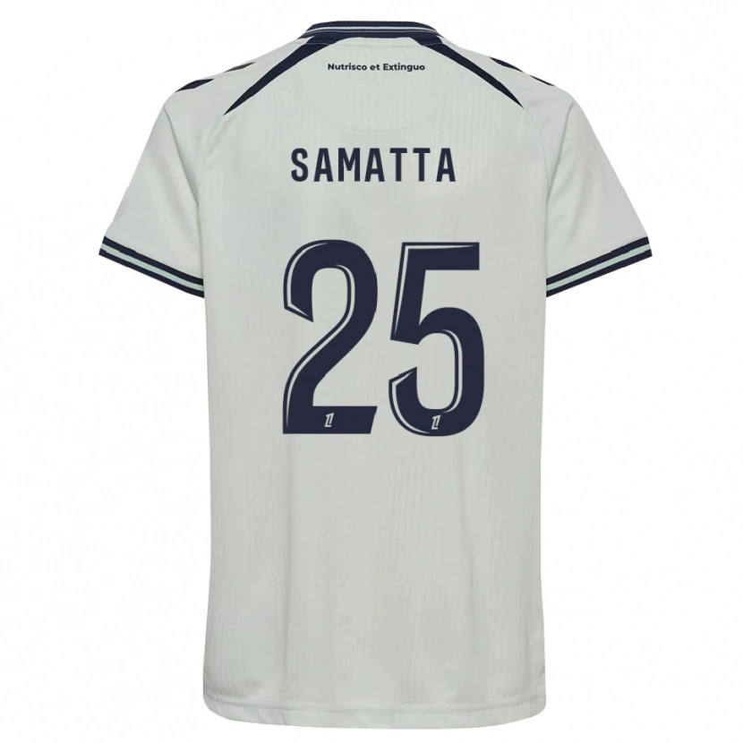 Danxen Heren Mbwana Samatta #25 Middernachtblauw Wit Uitshirt Uittenue 2026/27 T-Shirt België