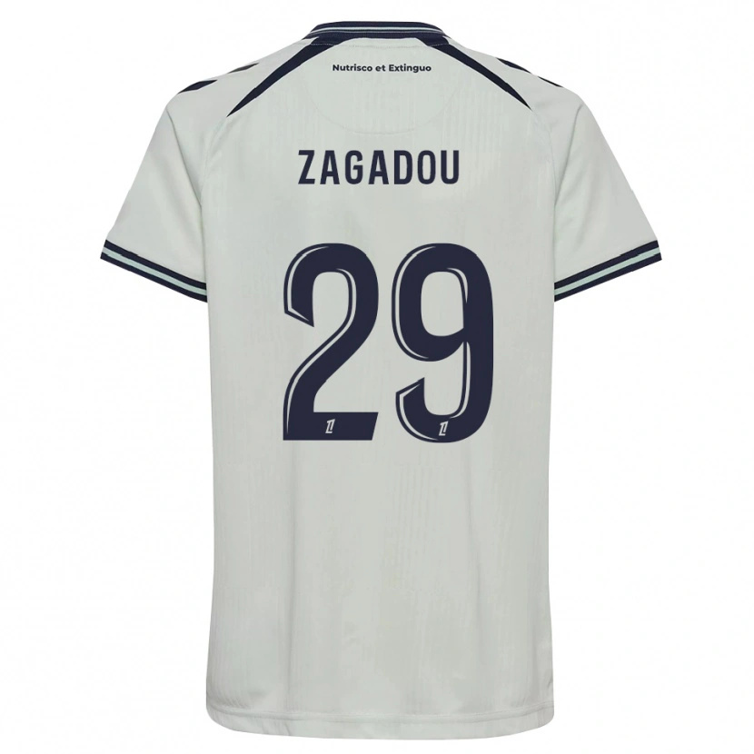 Danxen Heren Stephan Zagadou #29 Middernachtblauw Wit Uitshirt Uittenue 2026/27 T-Shirt België