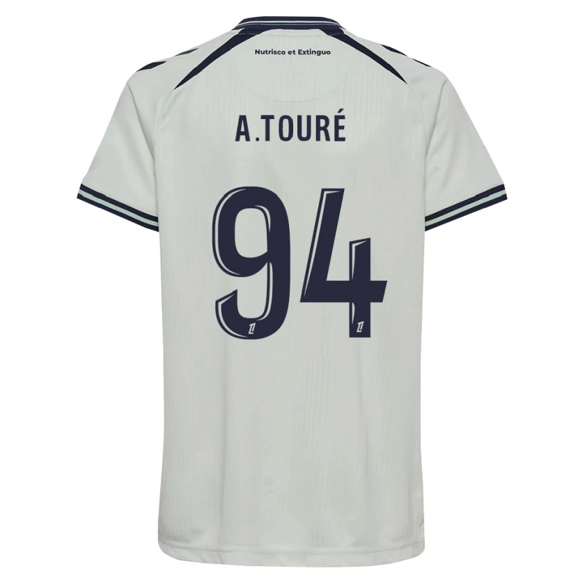 Danxen Heren Abdoulaye Touré #94 Middernachtblauw Wit Uitshirt Uittenue 2026/27 T-Shirt België