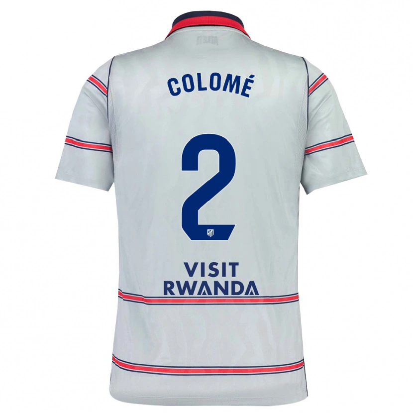 Danxen Heren Jan Colomé #2 Grijs Rood Marineblauw Thuisshirt Derde Tenue 2026/27 T-Shirt België
