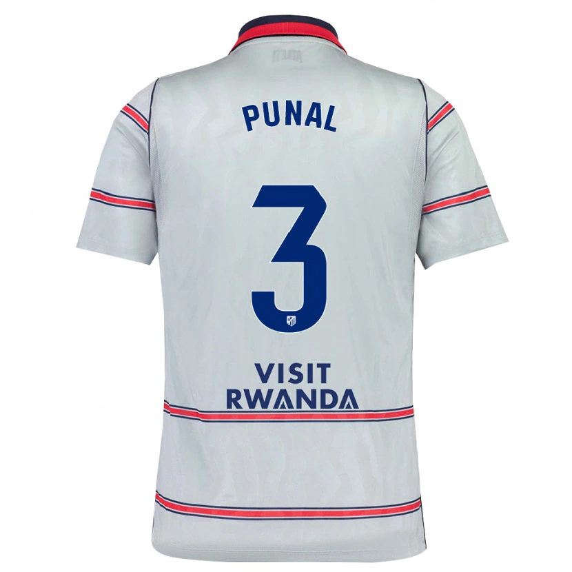 Danxen Heren Aitor Punal #3 Grijs Rood Marineblauw Thuisshirt Derde Tenue 2026/27 T-Shirt België