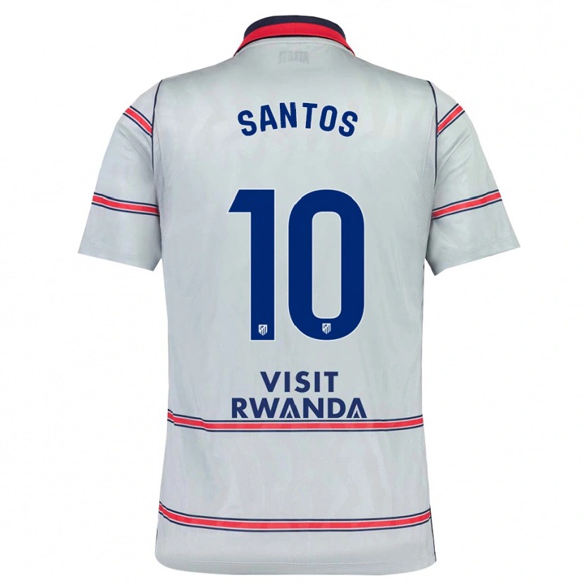 Danxen Heren Leicy Santos #10 Grijs Rood Marineblauw Thuisshirt Derde Tenue 2026/27 T-Shirt België