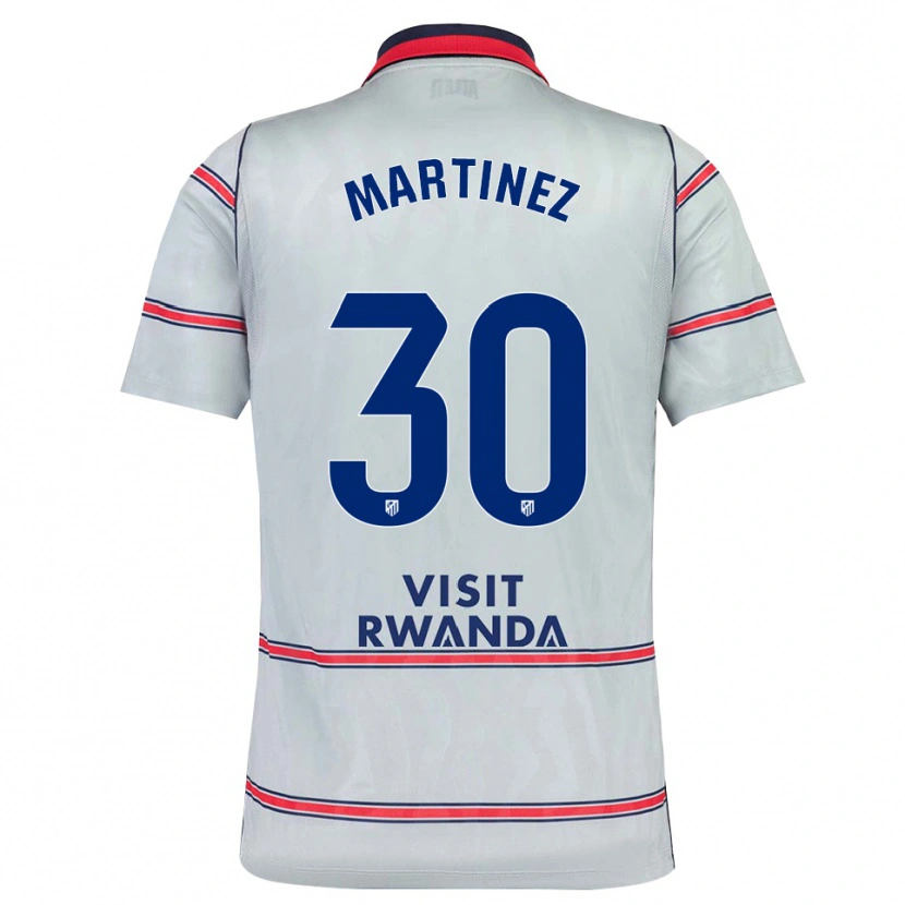 Danxen Heren Daniel Martinez #30 Grijs Rood Marineblauw Thuisshirt Derde Tenue 2026/27 T-Shirt België