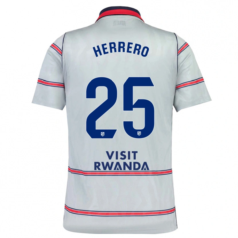 Danxen Heren Alex Herrero #25 Grijs Rood Marineblauw Thuisshirt Derde Tenue 2026/27 T-Shirt België