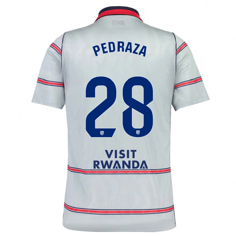 Danxen Heren Alfredo Pedraza #28 Grijs Rood Marineblauw Thuisshirt Derde Tenue 2026/27 T-Shirt België