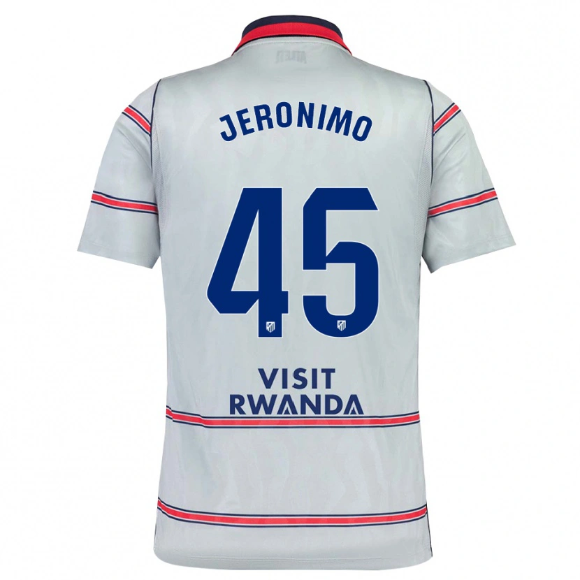Danxen Heren Isaiah Jeronimo #45 Grijs Rood Marineblauw Thuisshirt Derde Tenue 2026/27 T-Shirt België