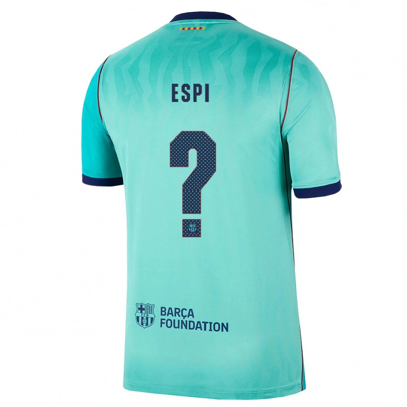 Danxen Heren Pau Espi #0 Aqua Donker Turquoise Koninklijk Blauw Thuisshirt Derde Tenue 2026/27 T-Shirt België