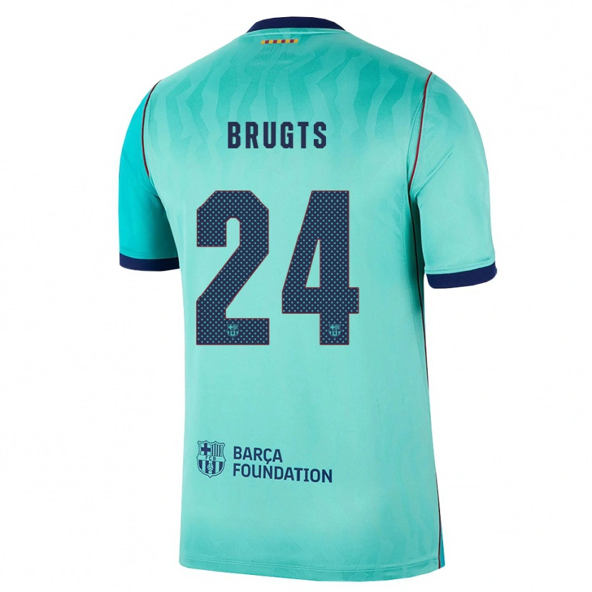 Danxen Heren Esmee Brugts #24 Aqua Donker Turquoise Koninklijk Blauw Thuisshirt Derde Tenue 2026/27 T-Shirt België