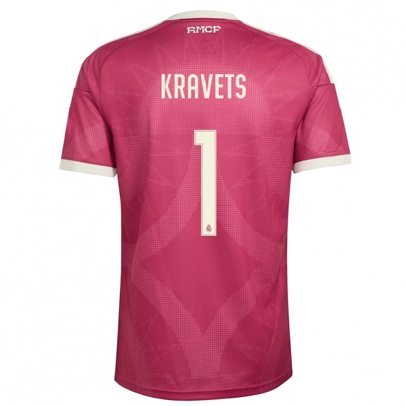 Danxen Heren David Kravets #1 Bleek Violet Rood Wit Thuisshirt Derde Tenue 2026/27 T-Shirt België