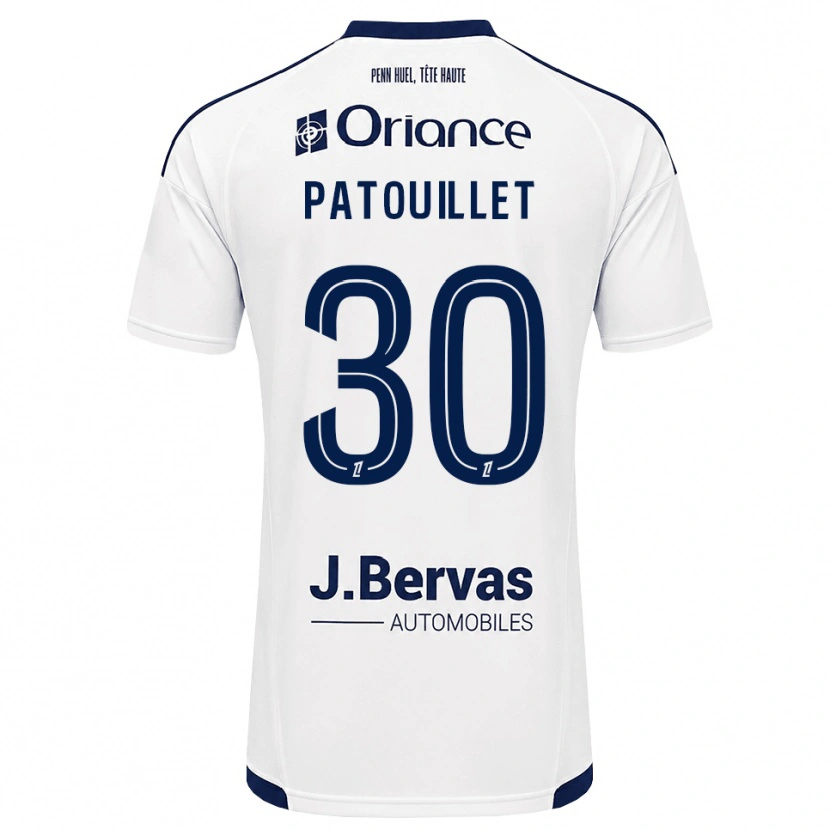 Danxen Heren Mathieu Patouillet #30 Marineblauw Wit Uitshirt Uittenue 2026/27 T-Shirt België