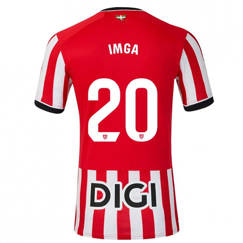 Danxen Dames Christian Imga #20 Rood Zwart Wit Thuisshirt Thuistenue 2026/27 T-Shirt België