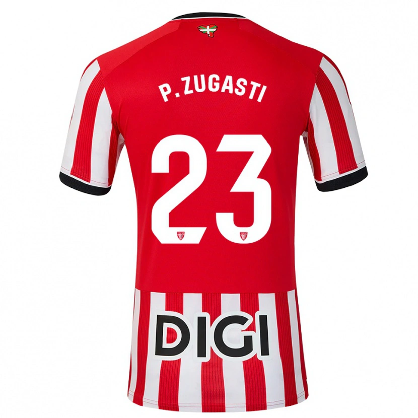 Danxen Dames Patricia Zugasti Osés #23 Rood Zwart Wit Thuisshirt Thuistenue 2026/27 T-Shirt België