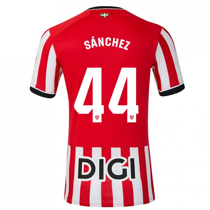 Danxen Dames Selton Sánchez #44 Rood Zwart Wit Thuisshirt Thuistenue 2026/27 T-Shirt België