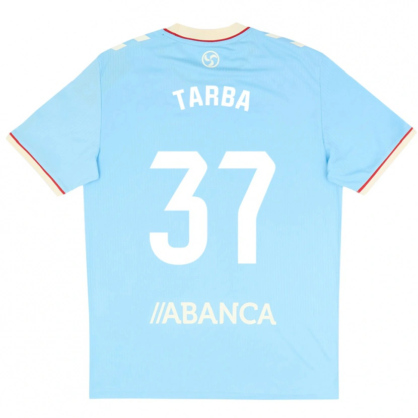 Danxen Dames Ianis Tarba #37 Hemelsblauw Wit Rood Thuisshirt Thuistenue 2026/27 T-Shirt België