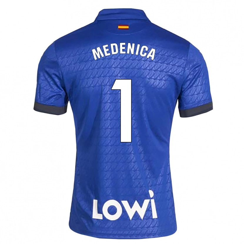 Danxen Dames Djordjije Medenica #1 Blauw Wit Zwart Thuisshirt Thuistenue 2026/27 T-Shirt België