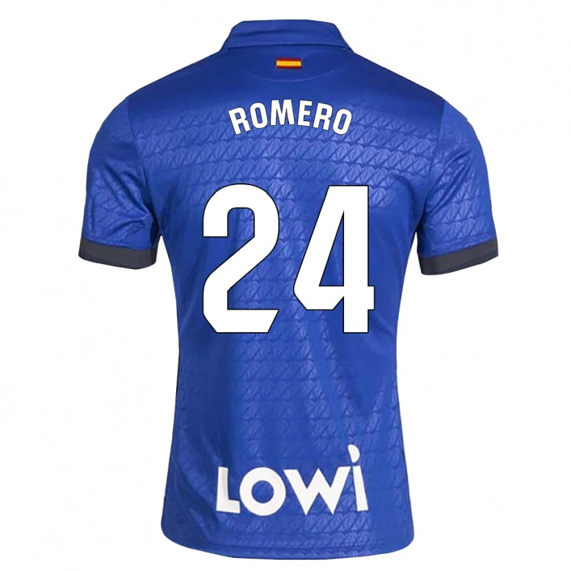 Danxen Dames Zaid Romero #24 Blauw Wit Zwart Thuisshirt Thuistenue 2026/27 T-Shirt België
