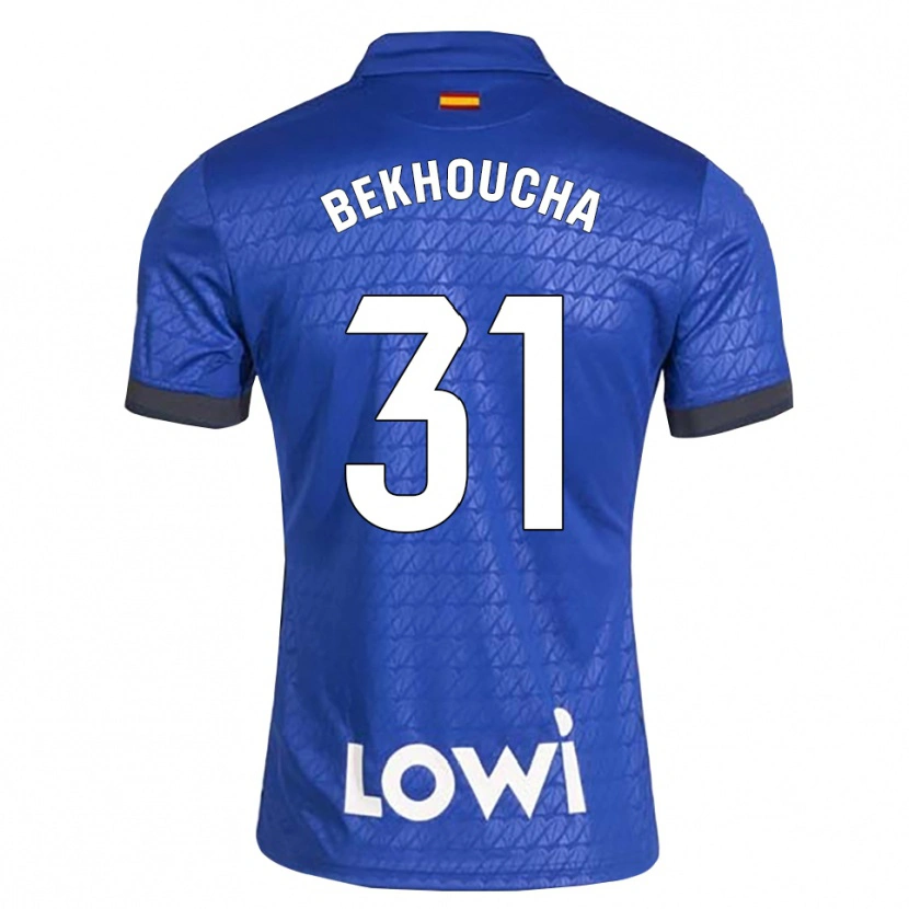 Danxen Dames Ismael Bekhoucha #31 Blauw Wit Zwart Thuisshirt Thuistenue 2026/27 T-Shirt België