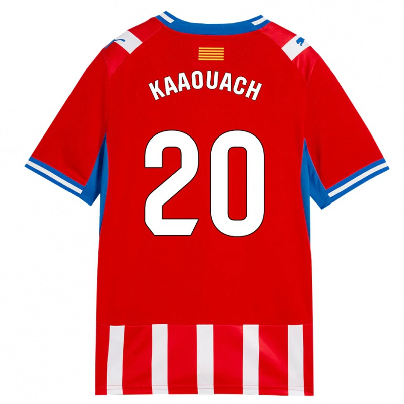 Danxen Dames Nabil Kaaouach #20 Rood Wit Hemelsblauw Thuisshirt Thuistenue 2026/27 T-Shirt België