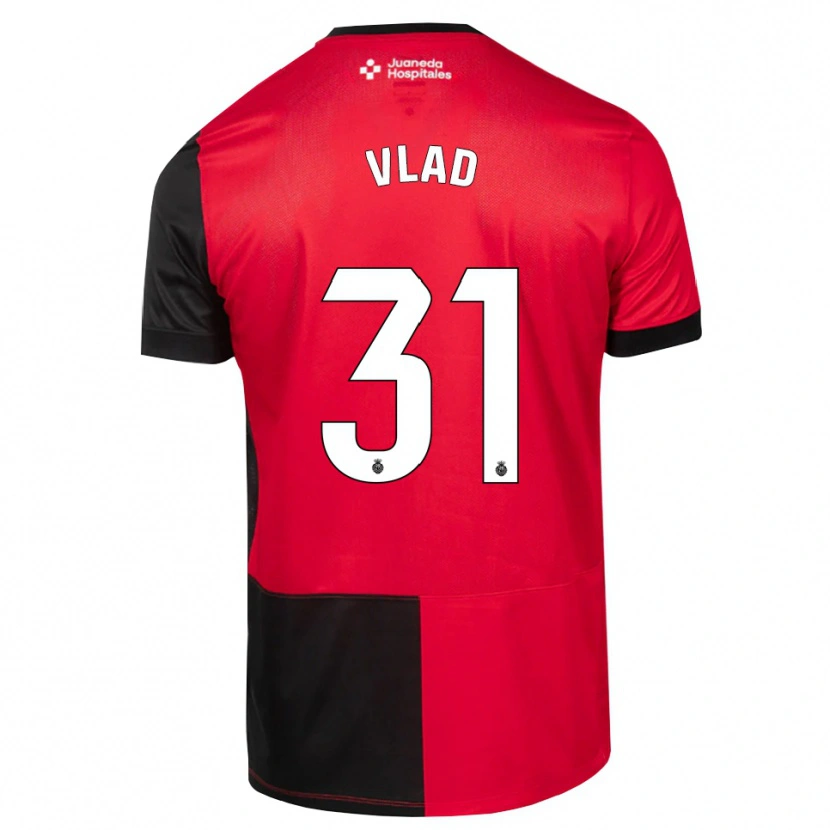 Danxen Dames Rares Vlad #31 Zwart Rood Wit Thuisshirt Thuistenue 2026/27 T-Shirt België