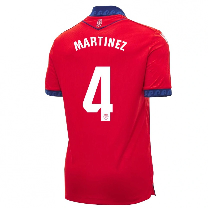 Danxen Dames Vera Martínez Viota #4 Rood Marineblauw Wit Thuisshirt Thuistenue 2026/27 T-Shirt België