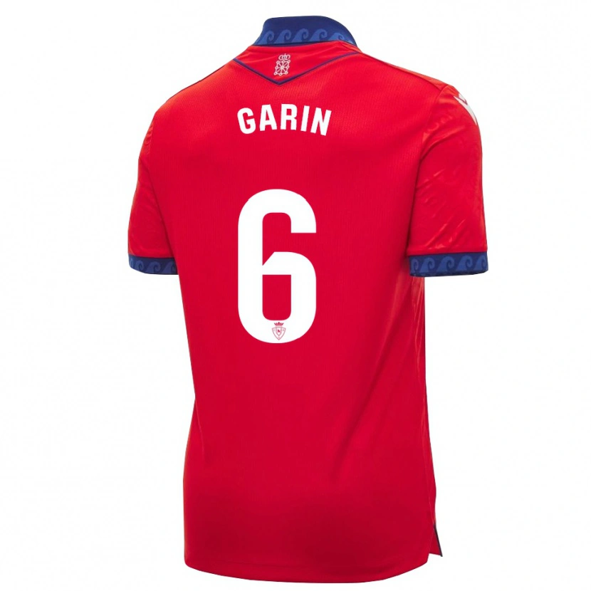 Danxen Dames Xabi Garin #6 Rood Marineblauw Wit Thuisshirt Thuistenue 2026/27 T-Shirt België