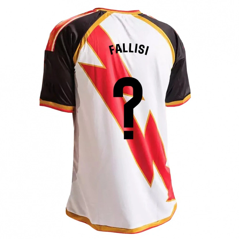 Danxen Dames Alessandro Fallisi #0 Zwart Rood Wit Goud Thuisshirt Thuistenue 2026/27 T-Shirt België