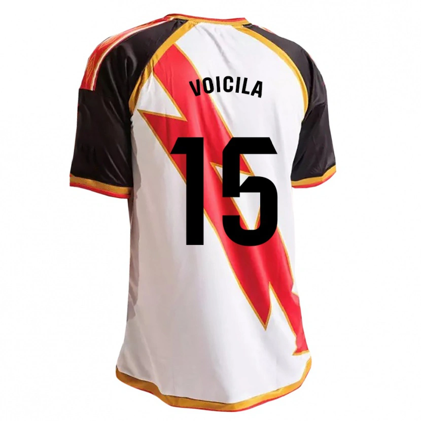 Danxen Dames Daniel Voicila #15 Zwart Rood Wit Goud Thuisshirt Thuistenue 2026/27 T-Shirt België