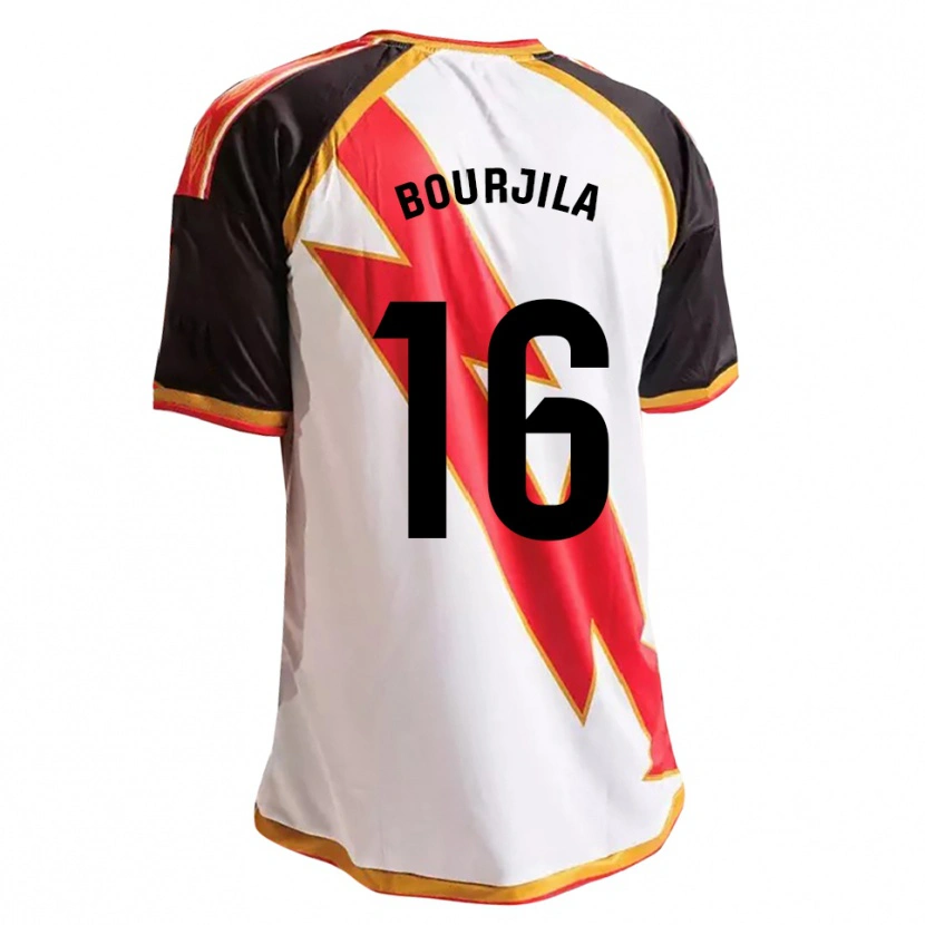 Danxen Dames Yahya Bourjila #16 Zwart Rood Wit Goud Thuisshirt Thuistenue 2026/27 T-Shirt België