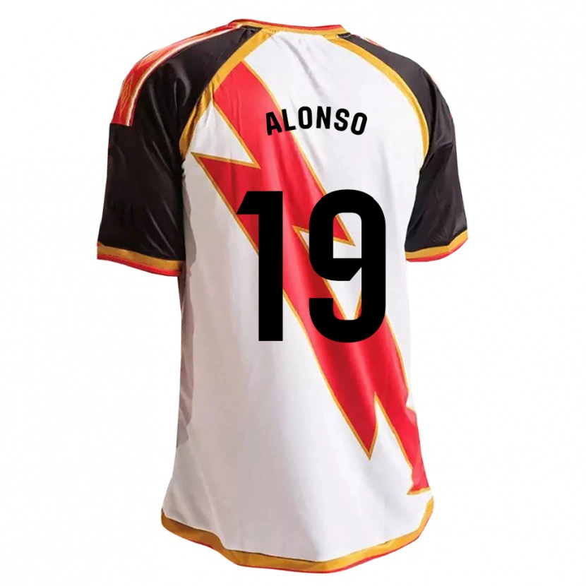Danxen Dames Iván Alonso #19 Zwart Rood Wit Goud Thuisshirt Thuistenue 2026/27 T-Shirt België
