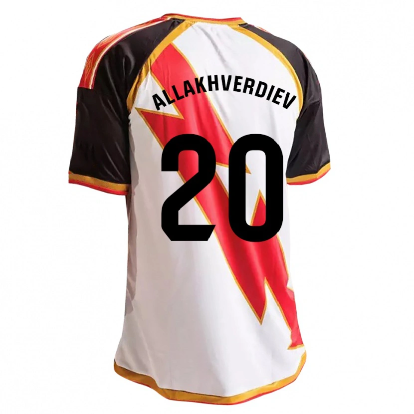 Danxen Dames Raul Allakhverdiev #20 Zwart Rood Wit Goud Thuisshirt Thuistenue 2026/27 T-Shirt België