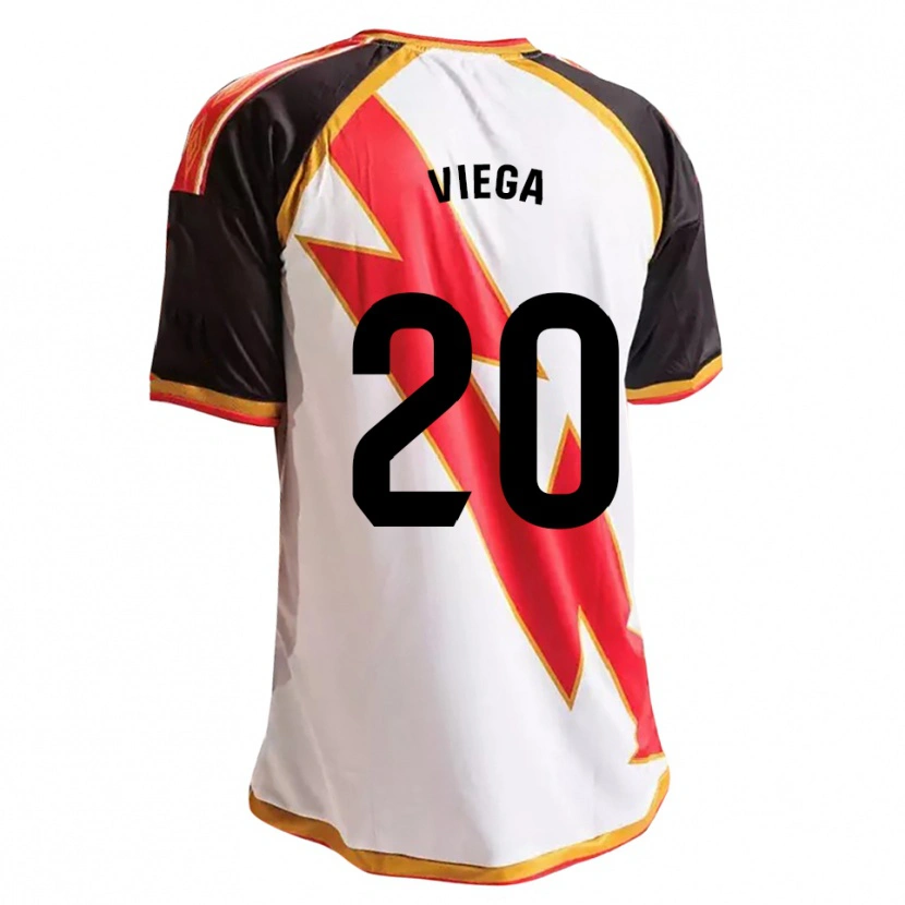 Danxen Dames David Viega #20 Zwart Rood Wit Goud Thuisshirt Thuistenue 2026/27 T-Shirt België