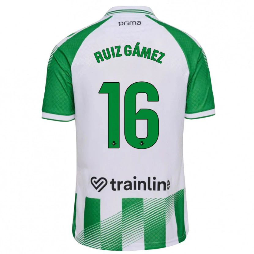 Danxen Dames María Ruiz #16 Lichtgroen Zwart Wit Thuisshirt Thuistenue 2026/27 T-Shirt België