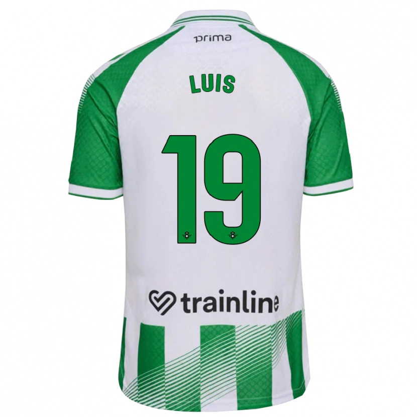 Danxen Dames Jorge Luis #19 Lichtgroen Zwart Wit Thuisshirt Thuistenue 2026/27 T-Shirt België