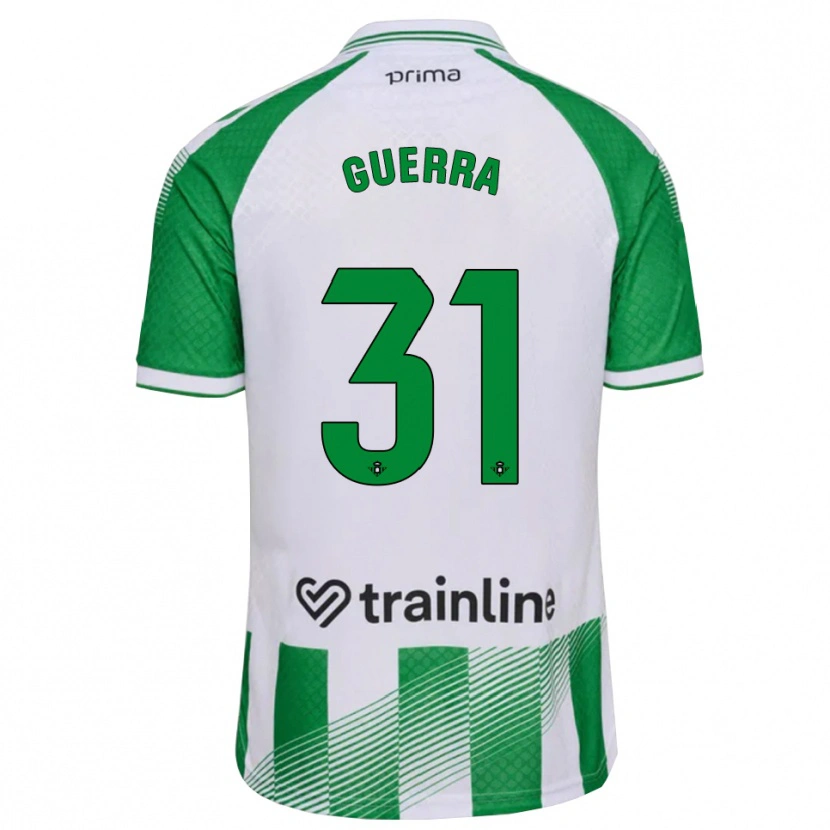 Danxen Dames Ana Guerra Morcillo #31 Lichtgroen Zwart Wit Thuisshirt Thuistenue 2026/27 T-Shirt België